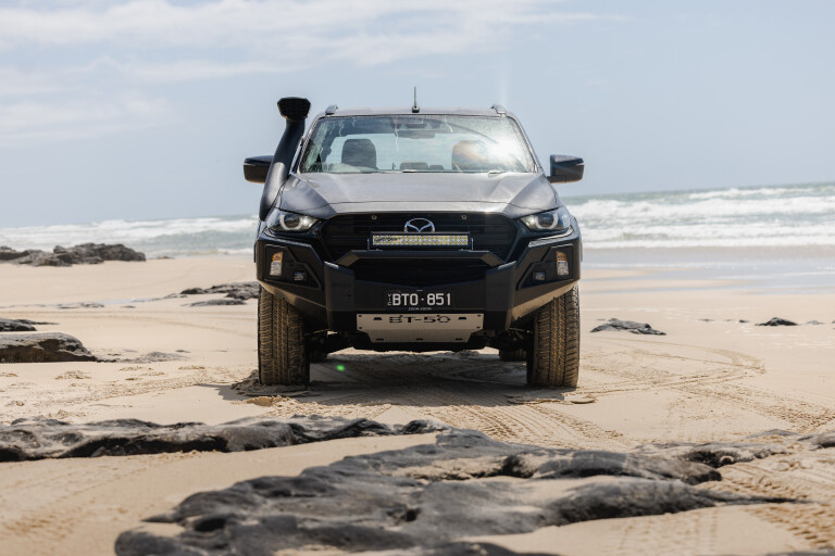 4 X 4 Australia Reviews 2022 2022 Mazda BT 50 Thunder On Fraser Island 21